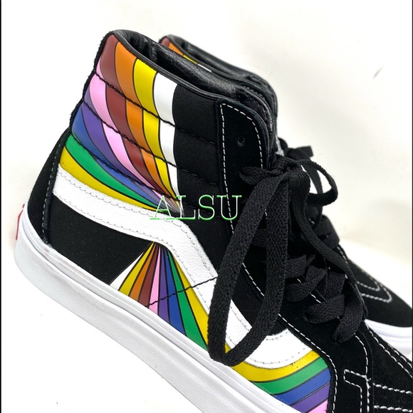 VANS SK8-HI Reissue Refract Black Multi Color W - Picture 2 of 10